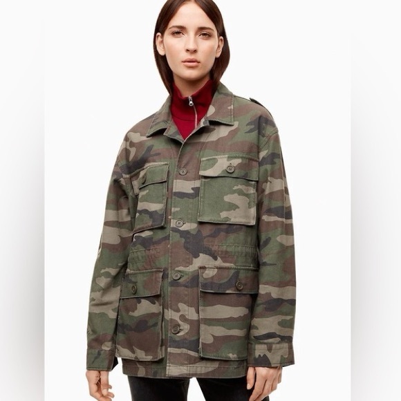 TNA Jackets & Blazers - TNA CAMO JACKET NWOT